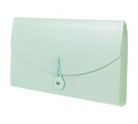ABOOFAN Dossier Accordéon B6 pour Organisation de Documents et Reçus, Pochette Portable en Plastique Plusieurs Compartiments, pour Bureau et Maison Couleur Aléatoire