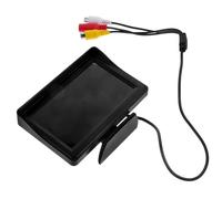 ABOOFAN Écran LCD pour Voiture Moniteur de Recul avec Double Entrée AV pour Caméra et DVD Pratique pour Sécurité Routière et Installation Facile