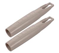 ABOOFAN Embouts de Manche à Balai Gris 19 Mm, Lot de 2 Manchons de Rechange Compatibles Balais et Serpillières, Poignées Ergonomiques pour Nettoyage Professionnel et Usage Domestique