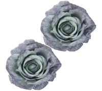 ABOOFAN Embrasse Rideaux Clips Fleur Décorative 2 Pièces Attaches Faciles sans Outils pour Maison Hôtel Accessoires Rideau 3.94X3.74X1.18In