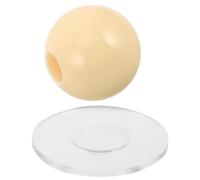 ABOOFAN Entraîneur de Coups de Billard Trou de 16 Mm, Accessoire D’entraînement Portable pour Snooker, Boule D’Exercice Résistante pour Améliorer la Visée sur Table de Billard, Adapté