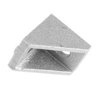 ABOOFAN Équerres d'angle Design Épaissi en Alliage D'aluminium Lot de 10 Support en L Facile à Utiliser pour Profilés 2020 pour Connexions Industrielles