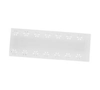 ABOOFAN Étagère à Tension Réglable Extensible pour Armoire Séparateur de Rangement Plastique Organisateur de Placard Modulable pour Vêtements et Accessoires