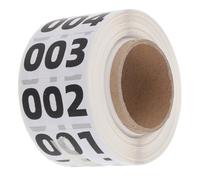 ABOOFAN Étiquettes Numérotées Auto-adhésives pour Inventaire et Stockage Stickers Vinyle Résistants pour Organisation et Suivi des Articles