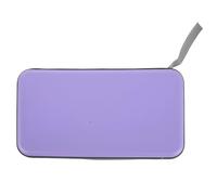 ABOOFAN Étui CD Violet Rigide 80 Disques avec Fermeture Éclair Boîtier Plastique Portable de Rangement pour Cd/dvd Audio et Vidéo, Protection Anti-rayures et Poussière, pour Voiture,