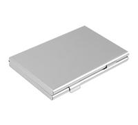 ABOOFAN Étui de Protection pour Carte Sim en Aluminium 304 Léger et Compact, Boîte Antichoc pour Rangement Sécurisé de Cartes Téléphoniques et Mémoire, Porte-Cartes Pratique pour