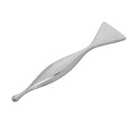 ABOOFAN Extracteur de Points Noirs en Acier Inoxydable, Nettoyant pour Pores du Visage, Masseur Facial, Argenté, pour Soins Quotidiens et Voyage, Homme et Femme