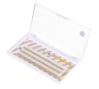 ABOOFAN Faux Cils Segmentés Couleur Caramel 10 MM Cils Denses Naturels pour Maquillage Professionnel Boîte de 1 Lot Extension Légère et Confortable Regard Sophistiqué