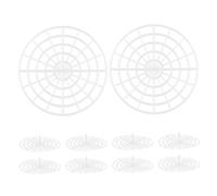 ABOOFAN Fermentation Press Plate Mesh Pickle Jar Press Weight for Mason Jars Easy-to-clean Grid for Even Pressure Restaurant Bocal Fermentation Sauerkraut Kimchi