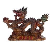 ABOOFAN Figurine de Dragon Résine Changeant de Couleur Statue Décorative de Dragon pour Bureau et Maison Ornement de Thé Pet Compact et Unique Sculpture Antiques Résine pour Décor