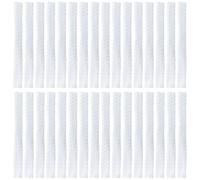 ABOOFAN Filet à Fleurs de Protection en Plastique Blanc 100 Pièces | Fleurs et Plantes, Usage en Cour et Serrage, Serrage sans Se Défaire, Sûr Végétaux