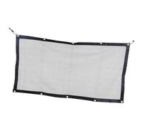 ABOOFAN Filet de Séparation pour Animaux de Compagnie Noir 115x60 Cm Isolation et Fixation Bagages en Tissu pour Coffre de Voiture Chien et Chat