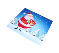 ABOOFAN Fond de Noël Polyester Léger Décor Photo pour Fête de Noël Arrière-Plan Créatif pour Photobooth