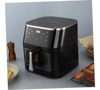 ABOOFAN Friteuse sans Huile avec Fenêtre Dobservation et Contrôle Tactile Cuisson Saine Rapide et Uniforme Four Rotatif Multifonction pour Cuisine