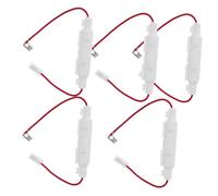 ABOOFAN Fusible Haute Tension Haute Performance et Grosse Fiabilité 5kv/0.85a pour Micro-ondes 5 Pièces en Alliage D'aluminium et Abs Remplacement pour Four à Micro-ondes