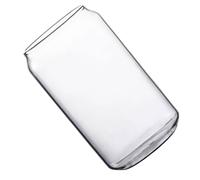 ABOOFAN Gobelet en Verre Transparent Résistant à Chaleur, Grosse Capacité | Verre Clair, Usage en Restaurants et Bureaux, Résistance Chaud et Froid, Format Simple pour Boissons