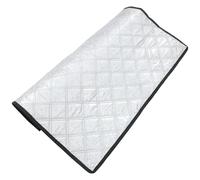 ABOOFAN Housse de Congélateur Isolante Aluminium Réfléchissant Protection Extérieure Étanche et Pare-Soleil UV pour Mini Frigo Protection Pluie et Poussière