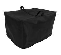 ABOOFAN Housse de Protection Anti-Poussière pour Four à Micro-Ondes Tissu Respirant Noire Taille Protège Projections et Éclaboussures Cuisine et Usage Domestique