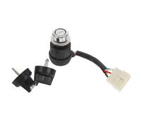 ABOOFAN Interrupteur de Démarrage à Clé 5 Broches pour Véhicule avec Contacteur D'allumage Automobile 5 Fils, Démarreur à Interrupteur Compatible Voitures et Camions, Résistance