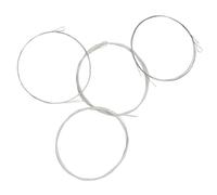 ABOOFAN Jeu de 4 Cordes de Mandoline en Acier Bobiné Bronze 8 Cordes Universelles pour Mandoline Métallique Accessoires pour Instrument de Musique Sonorité Profonde et Solide