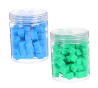 ABOOFAN Jouets En Plastique 200 Pièces : Cubes Géométriques Interactifs Pour L'apprentissage Et Des Concepts Spatiaux, Portables Pour Et La Maison.