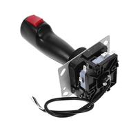 ABOOFAN Joystick de Vol Vibration en Alliage D'aluminium et Pvc, Manche à Balai Réutilisable pour Accessoires de Consoles de Jeux et Simulateurs de Vol