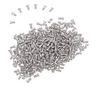 ABOOFAN Kit de Réparation de Lunettes 10000 Vis de Rechange M1.4×2.4 en Acier Inoxydable pour Plaquettes Nasales, Vis de Fixation Résistantes la Corrosion, Assortiment Polyvalent