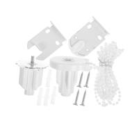 ABOOFAN Kit de Réparation pour Store Enrouleur avec Connecteur Métallique Tête Style Australien Accessoires de Fixation Compatibles Installation Facile et Remplacement Pratique