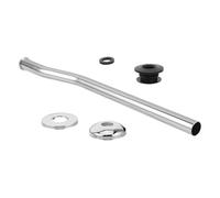ABOOFAN Kit de Réparation pour Urinoir avec Joint de Paroi en Acier Inoxydable et Bouchon D'entrée en Caoutchouc, Accessoires pour Installation Facile en Rénovation de Salle de Bain