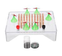 ABOOFAN Kit Électromagnétique Éducatif Bobine de Cuivre Tours avec Aiguille Magnétique Démonstration Champ Magnétique pour Expériences Physiques Scolaires Outil Pédagogique Science et