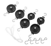ABOOFAN Kit Expérimentation Physique avec Poulies Métalliques Pédagogique pour Cours de Mécanique Accessoires avec Boîte de Rangement et Adapté Aux Collégiens