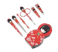 ABOOFAN Kit Manucure Ongles Japonais Acier Inoxydable Multifonction pour Homme et Femme Coupe-ongles Portable et Mignon pour Soins des Ongles et Pédicure