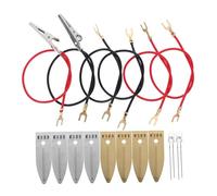 ABOOFAN Kit Scientifique de Pile à Fruits Saline pour Garçon et Filles 8-12 Ans, Expérience Pédagogique de Conversion D'énergie, Ensemble Éducatif Réutilisable pour Projet Scolaire