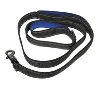 ABOOFAN Laisse de Traction pour Chien Confortable en Nylon Poignée Double, Longueur Réglable et Rotation 360°, Promenade Chasse des Chiens Moyens
