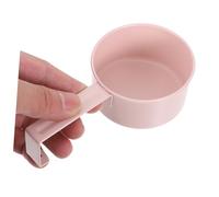 ABOOFAN Lavage de détergent godet suspendu cuillère de nourriture pour animaux de compagnie scoop de poignée longue cuillères à mesure de cuisine scoop pour animaux de compagnie Pink