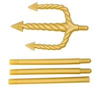 ABOOFAN Le Trident De Neptune Costume De Fourchette du Diable Bâtons du Diable Fourchette De Fête Accessoire De Trident du Diable Accessoire De Fourche Diable Plastique Bal De Jouet