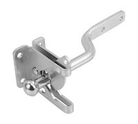 ABOOFAN Loquet de Portillon Fer Résistant pour Clôture Extérieure Verrou Targette Sécurisé et Facile à Installer Adapté pour Portails de Fermes et Jardins