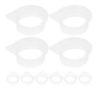 ABOOFAN Lot de 10 Becs Verseurs pour Bouteille Isotherme, Accessoire Étanche en Plastique Chaude, Compatible Carafe Verseuse sous Vide, Goulot Large Incurvé Versement Fluide, Réutilisable