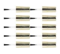 ABOOFAN Lot De 10 Bouchons De Vernis à Ongles Avec Brosse Intégrée, Remplacement Pratique Pour Flacons 7-8 Ml, Surface Lisse, Légers Et Faciles à Transporter, Pour Salons De Manucure