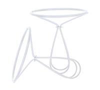 ABOOFAN Lot de 2 Adaptateurs de Fixation pour Abat-jour en Fer, Clip sur Porte-ampoule Facile à Ajuster, Compatible Différents Types D'ampoules, pour Lampe de Chevet et Lampe de Table