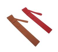 ABOOFAN Lot de 2 Étuis Vintage de Batterie en Cuir Pu Portable, Paquet de Transport Compact 42,4 X 6,6 Cm, Protection Antichoc et Rangement Pratique pour Musiciens et Batteurs