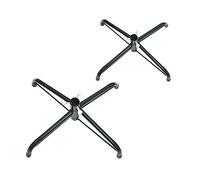ABOOFAN Lot De 2 Supports De Sapin De Noël en Métal Design Stable pour La Maison