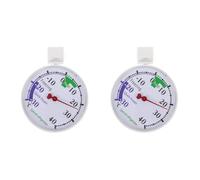 ABOOFAN Lot De 2 Thermomètres Réfrigérateur Congélateur Avec Capteur Précis Pour Surveillance Température Pharmacie Cuisine Supermarché Réutilisables
