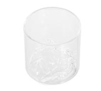 ABOOFAN Lot de 2 Verres à Whisky Japonais en Verre Transparent 180ml Style Montagne Shallow, Design Moderne et Élégant, Idéal Cadeau pour Amateur de Cocktails et Occasions Spéciales