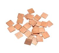 ABOOFAN Lot de 30 Coussinets Thermiques en Cuivre pour Refroidissement Gpu et CPU D'ordinateur Portable Haute Conductivité Thermique, Solution Dissipateur pour Ordinateur