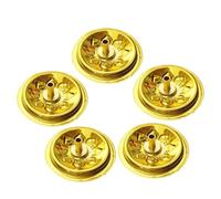 ABOOFAN Lot de 5 Supports de Mèches Flottantes en Métal Aluminium 4 Cm, Accessoires pour Lampes à Huile et Bougies à Huile, Remplacement Mèche de Lampe à Pétrole, pour Usage Extérieur