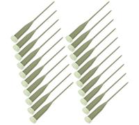 ABOOFAN Lot de 50 Tubes Tubes à Eau Floraux Extensibles 145 MM pour Tiges de Fleurs Kit de Floraux en Plastique Vert Militaire Prolongent la Durée de Vie des Fleurs Adaptés au Greffage