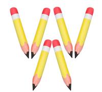 ABOOFAN Lot De 6 Décorations De Rentrée Scolaire 27 Pouces Crayon Gonflable Géant Grand Ballon Crayon Pour Le Premier Jour D'École Fournitures De Fête D'Anniversaire De Remise De