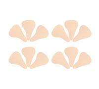 ABOOFAN Lot de 6 Paires de Patchs de Protection Solaire Ultra-Fins de T Visage Adhérence Imperméable et Respirante Protection UV Quotidienne pour Golf Randonnée et Sports de Plein Air