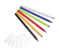 ABOOFAN Lot de 6 set de Crayons Éternels Multicolores Réutilisables sans Taillage Coffret Pratique pour École Voyage et Fêtes Crayons de Couleur Solide pour Garçon et Filles et